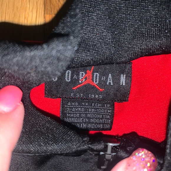 Toddler boys Jordan zip up - Picture 2 of 2